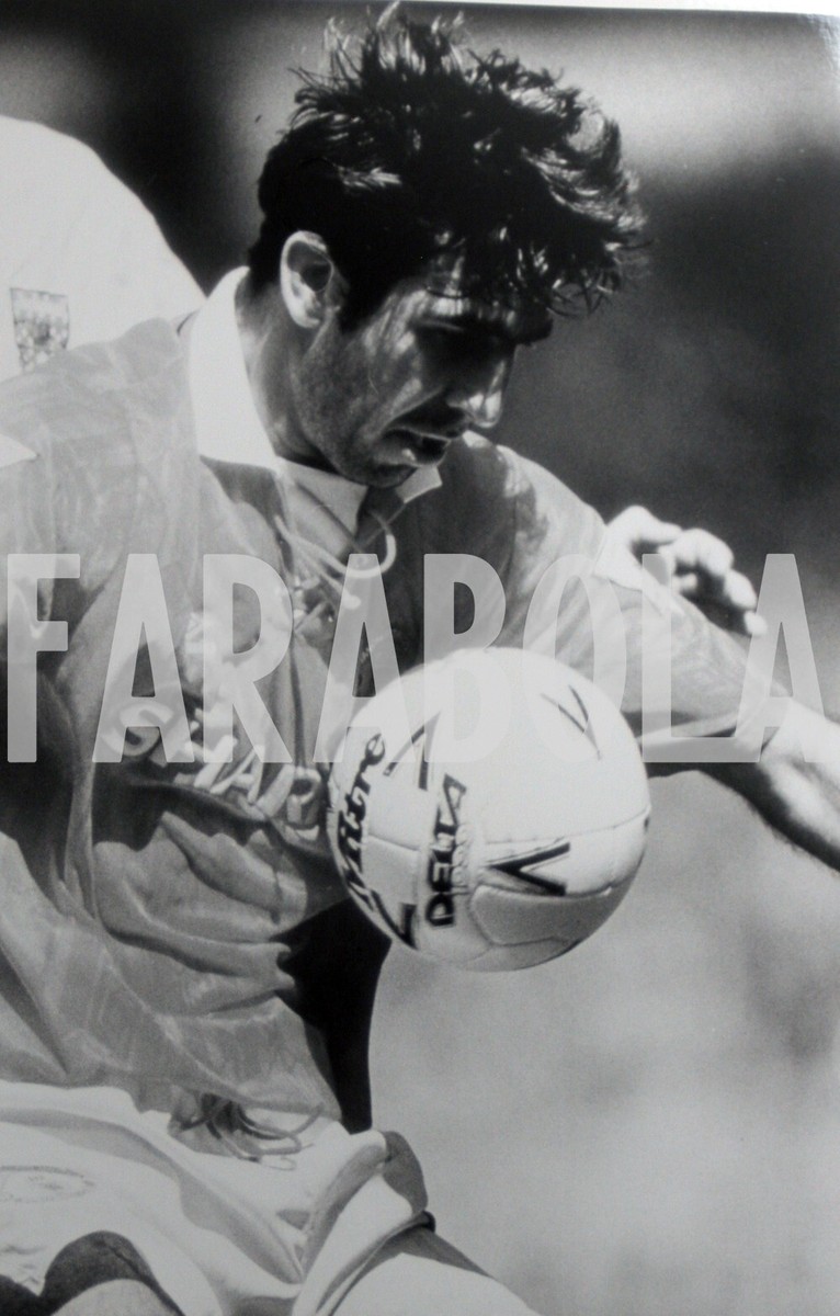 Photo de presse vintage Manchester United, Tohnsen tirage 22x15 CM