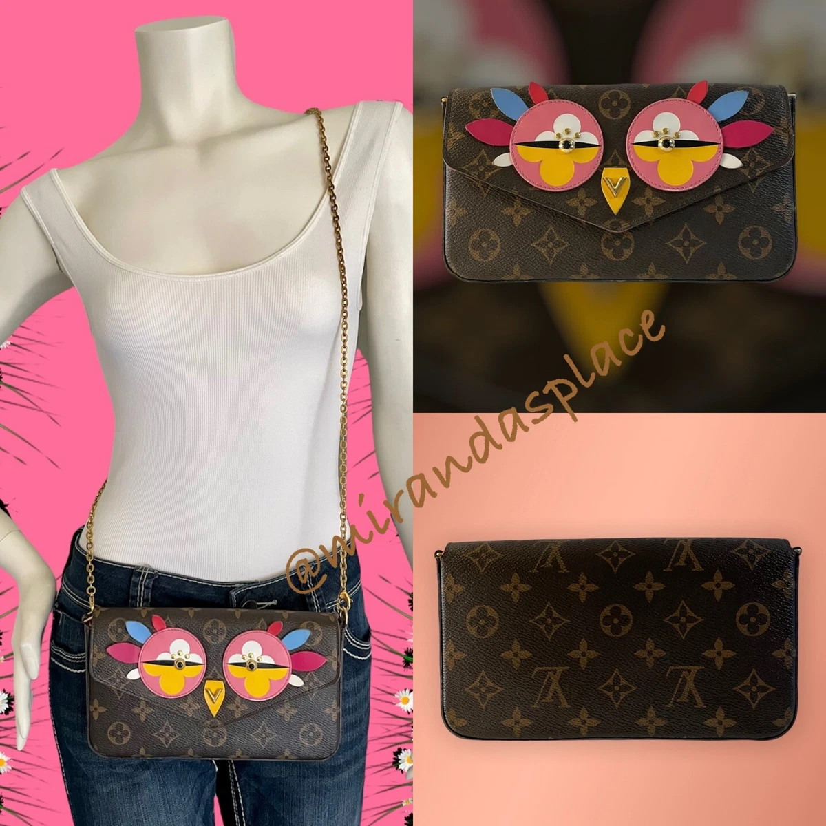 The Pochette Felicie Club!  Louis vuitton outfit, Branded outfits