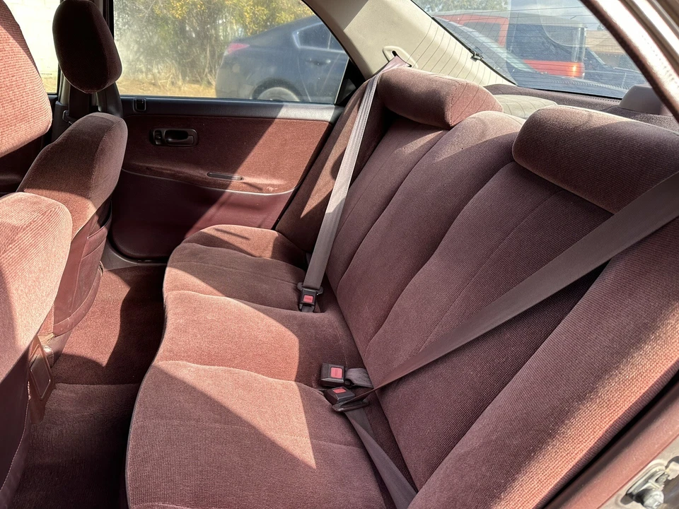 Honda Civic LX 92-95 sedán OEM interior vino tinto borgoña ¡¡RARO!! Leer Desc Foto 4 de 4