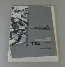 Catalogo Parti OMC Johnson Fuoribordo 115 CV Modelli Del 1970