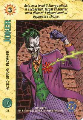 OverPower: Joker Acid-Spray Flower [Ungraded] - CCG Marvel DC