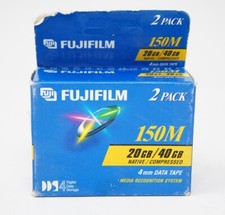 Fujifilm 150M DAT DDS 4mm Data Tape 20GB 40GB Cartridge New Sealed Old Stock