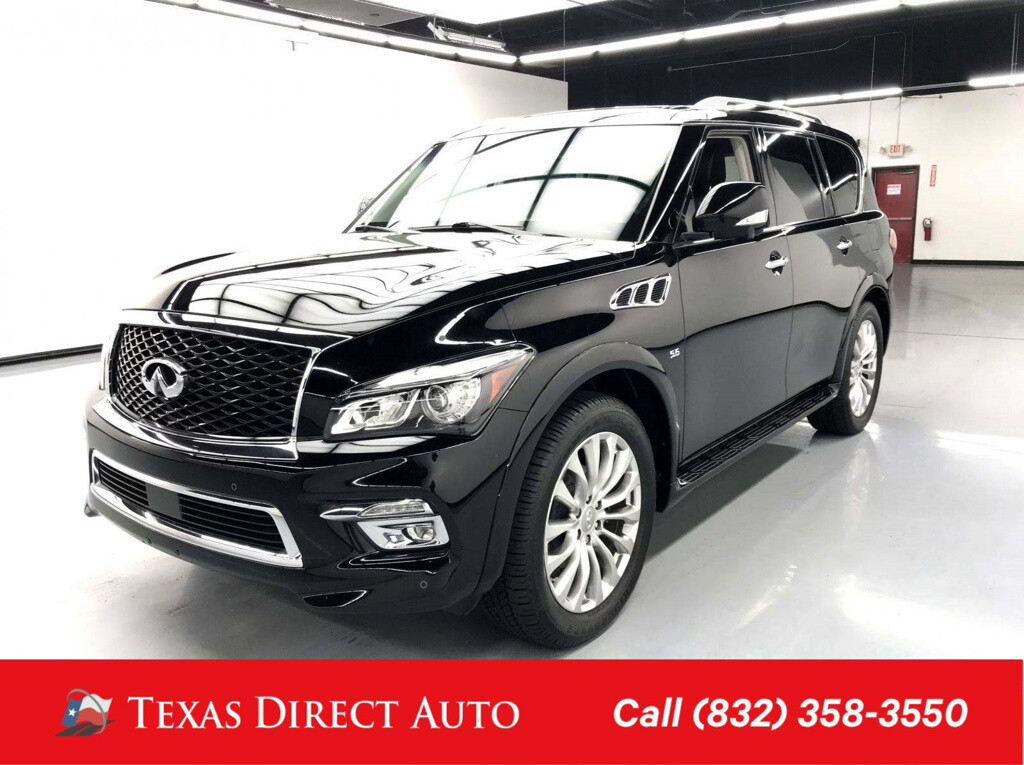 2015 Infiniti QX80 Texas Direct Auto 2015 Used 5.6L V8 32V Automatic AWD SUV Premium Bose