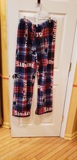 NFL NEW ENGLAND PATRIOTS FLEECE PAJAMAS PANTS...Adults UNISEX New 