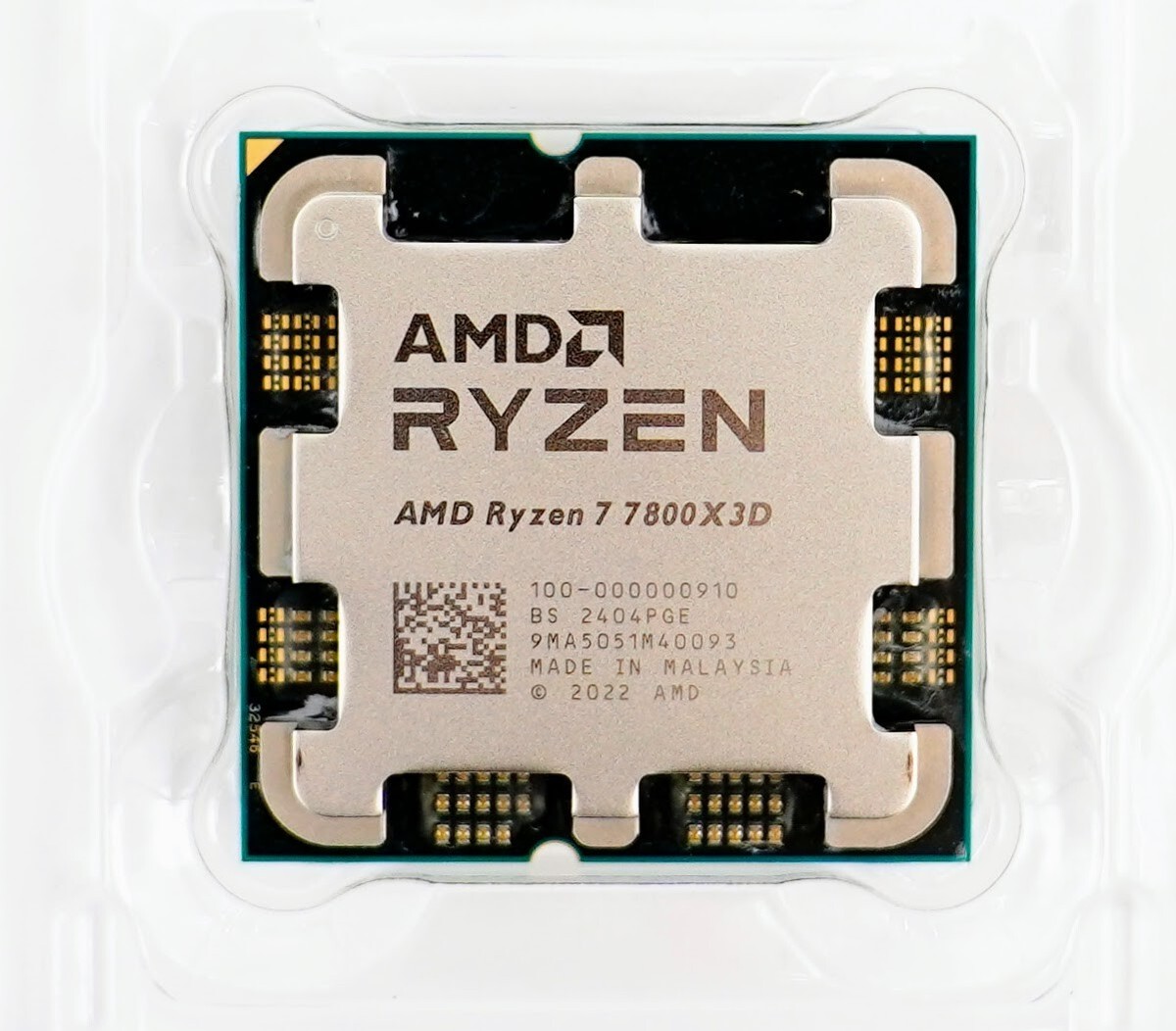 AMD Ryzen 7 7800X3D 4.2GHz 8-Core, 16-Thread Gaming Desktop