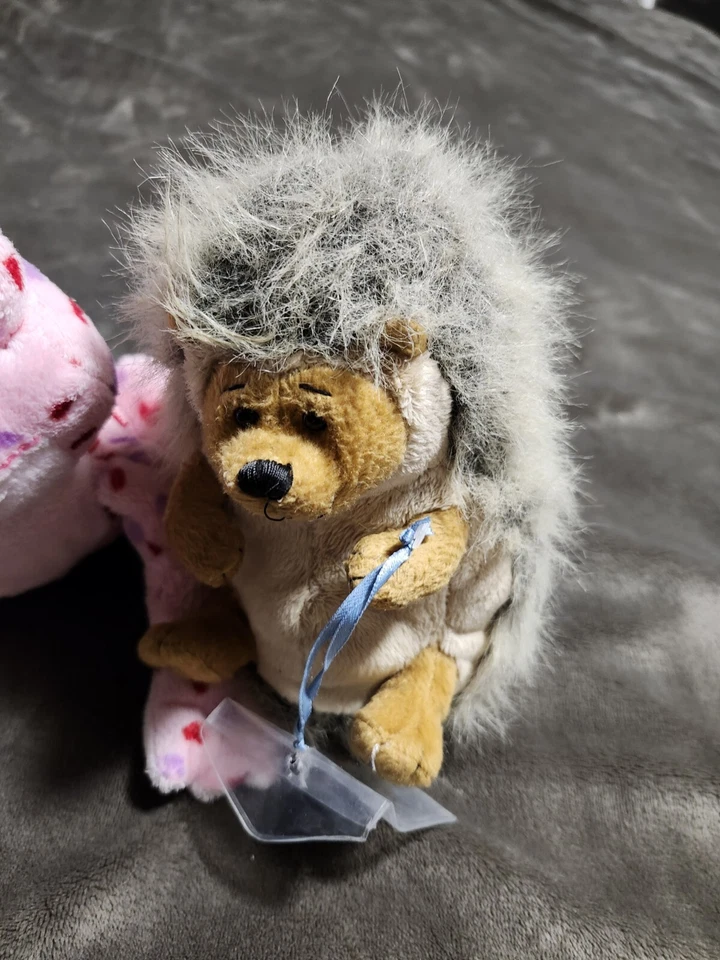 Ganz Webkinz Plush Lot Of 4 Love And Spotted Frog, Tiger And Hedgehog No Codes - Image 2 of 4