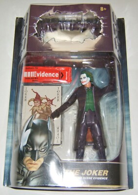 the joker with crime scene evidence