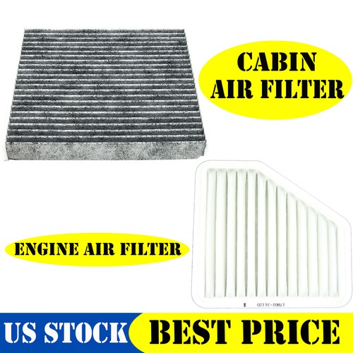 Engine + Cabin Air Filter Kit For CAMRY AVALON VENZA Rav4 Vibe ES350 xB