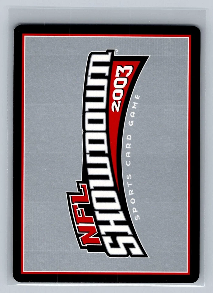 NFL SHOWDOWN 2003 NEW YORK GIANTS MICHAEL STRAHAN FOIL CARD WOTC  - Image 2 of 2