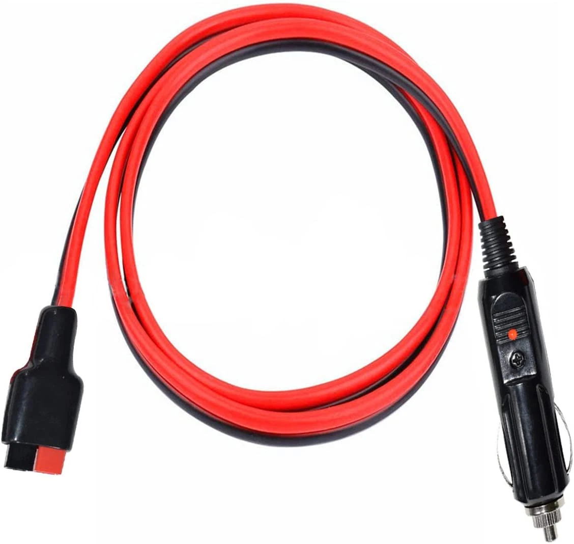 12AWG Car Cigarette Lighter Plug Extension Cable with Internal 15