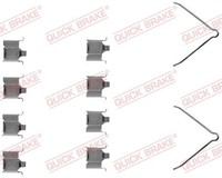 Quick Brake ZubehöRsatz, Scheibenbremsbelag 109-1166 FüR Mazda