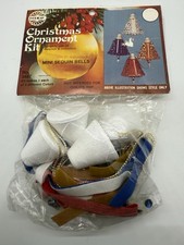 Vintage Holiday Industries Christmas Ornament Kit NIP Makes 4