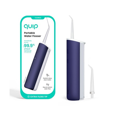 #ad quip Water Flosser with Replacement Tip Cordless Water Flosser wi... Fast Ship $87.24