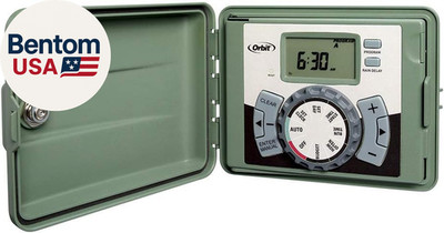 57899 9-Station Outdoor Swing Panel Sprinkler System Timer
