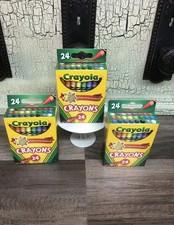 Crayola Crayons 24 Pack Lot Of 3 3Pack Nontoxic 72 Total Crayons