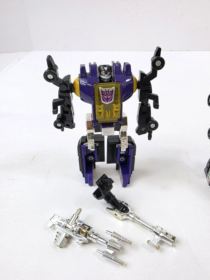 Transformers G1 Insecticon Hasbro 1985 Shrapnel Kickback Bombshell Some Weapons - Image 2 of 4