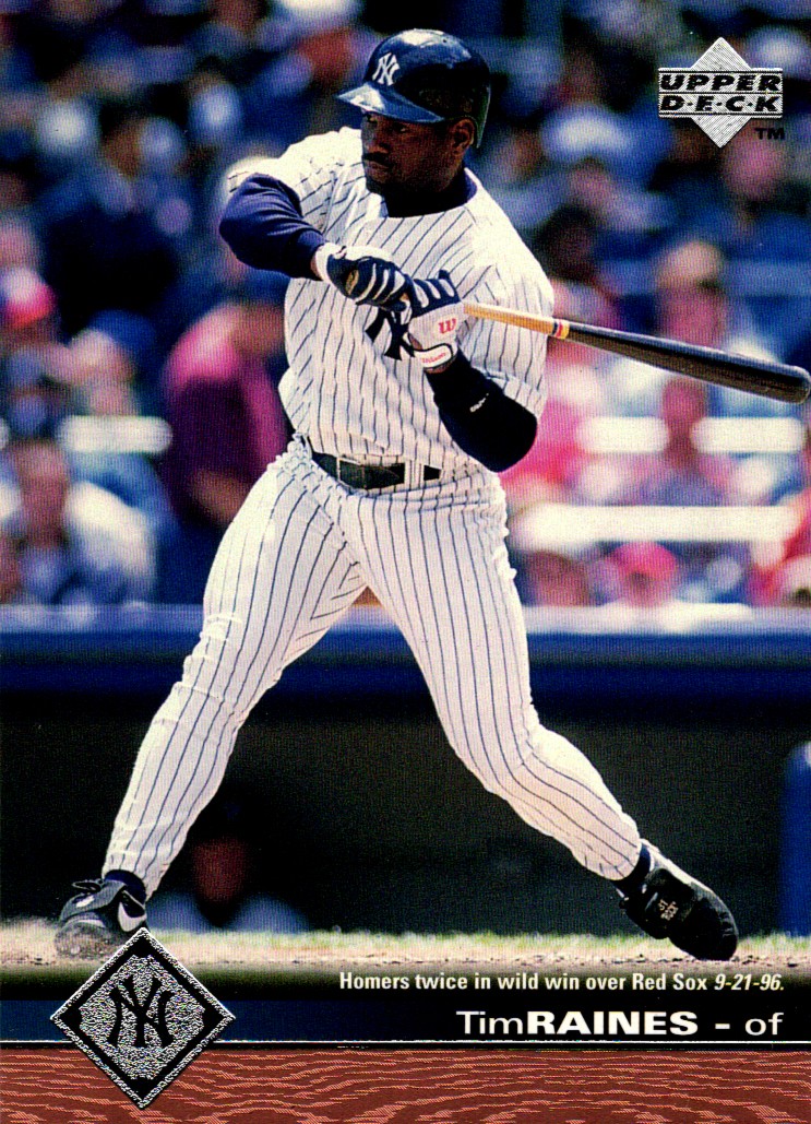 1997 Upper Deck #443 Tim Raines