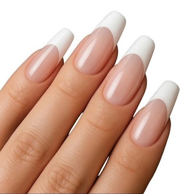 Sandwich Dual Tips Ballerina - 15 Größen.  Doppelformen für Nägel. Deutschland.