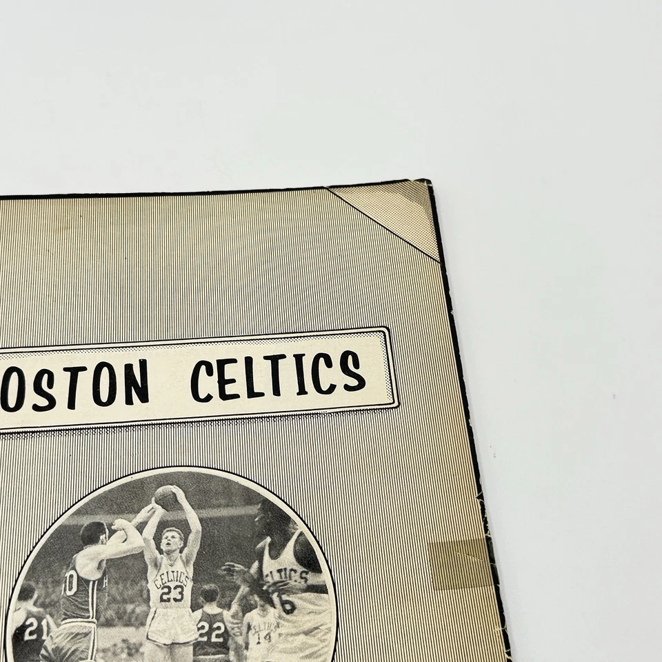 1958-59 BOSTON CELTICS Yearbook Bob Cousy Bill Russell ORIGINAL - Image 4 of 4