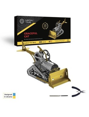 Metal Time - Constructor Graceful Cat (Mechanical) Mt073 DIY Bausatz Traktor 