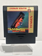 Super Sprint (Nintendo NES) Black Cartridge [Tengen], Tested, Nice Condition