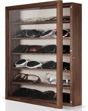 Sunglasses Organizer Storage Wall Mounted: 13 x 15.6 inches Eyewear Display Case