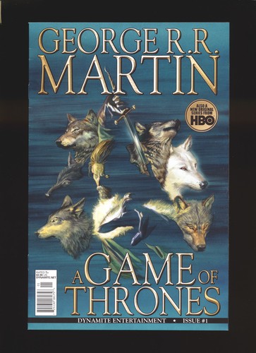 George R.R. Martin's Game of Thrones # 1 - Alex Ross cover VF+ Cond