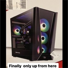 iBuyPower Gaming Desktop Tower Black RGB Lighting NVIDIA GeForce RTX