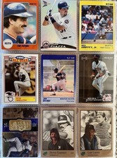 Vintage MLB Card Lot Ken Griffey Jr Piazza 80s 90s Stars Inserts