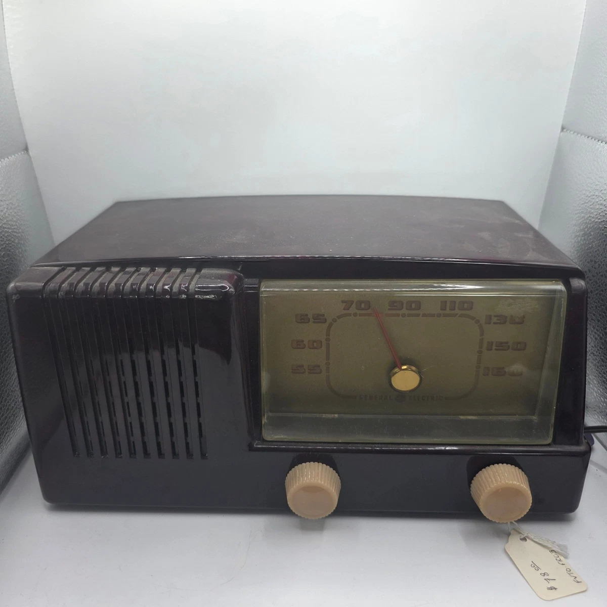Las mejores ofertas en GE Radio en radios de tubo de colección