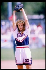 Michelle Smith USA gets ready to throw a pitch v Southern Californ- Old Photo