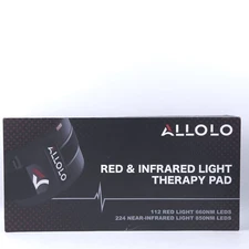 No Power Cord ALLOLO Red Light Therapy Body 16.7"*7.9" 660nm&850nm Infrared 
