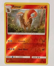 POKEMON PYROAR REVERSE HOLO 51/214 LIGHT PLAY 2018