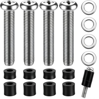 M8 x 45mm Samsung TV Mount Screws with 25mm Spacers