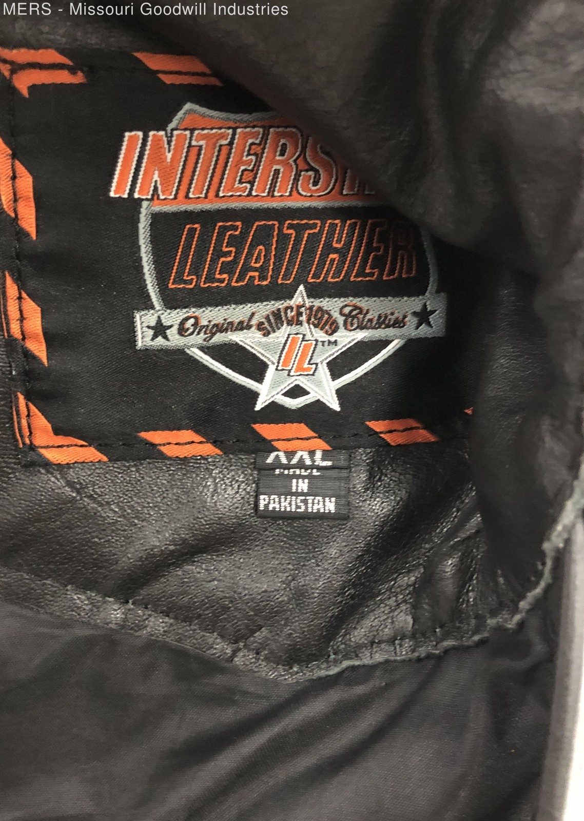 Interstate Men's Black Solid Leather Motorcycle C… - image 4