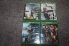 Lot of 4 Xbox One Games Assassins Creed Odyssey, Tomb Raider Definite Edition, M
