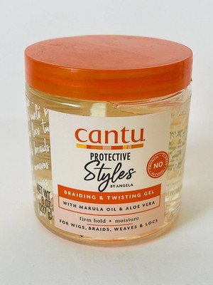 Cantù Protective Styles by Angela, Braiding & Twisting Gel, 8 oz (227 g)
