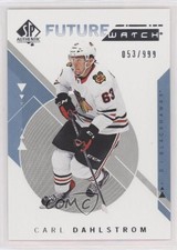 2018-19 SP Authentic Future Watch 53/999 Carl Dahlstrom #185 x6g