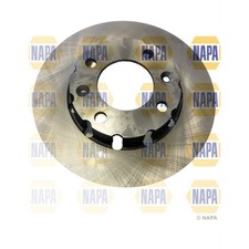2x Brake Discs Solid For Citroen C4 X 1.5 BlueHDi 130 NAPA Rear