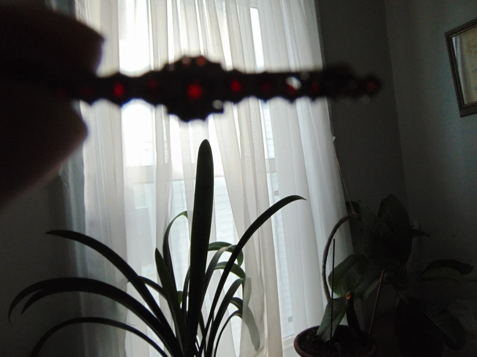 vintage antique genuine Garnets brooch - Image 3 of 4