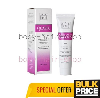 Quasix Anti-Redness Gel Rosacea Soothing Formula For Sensitive Stressed Skin 30g