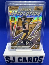 Panini Donruss 2025 Rookie Revolution Will Howard #1 RC Steelers Football Card. rookie card picture