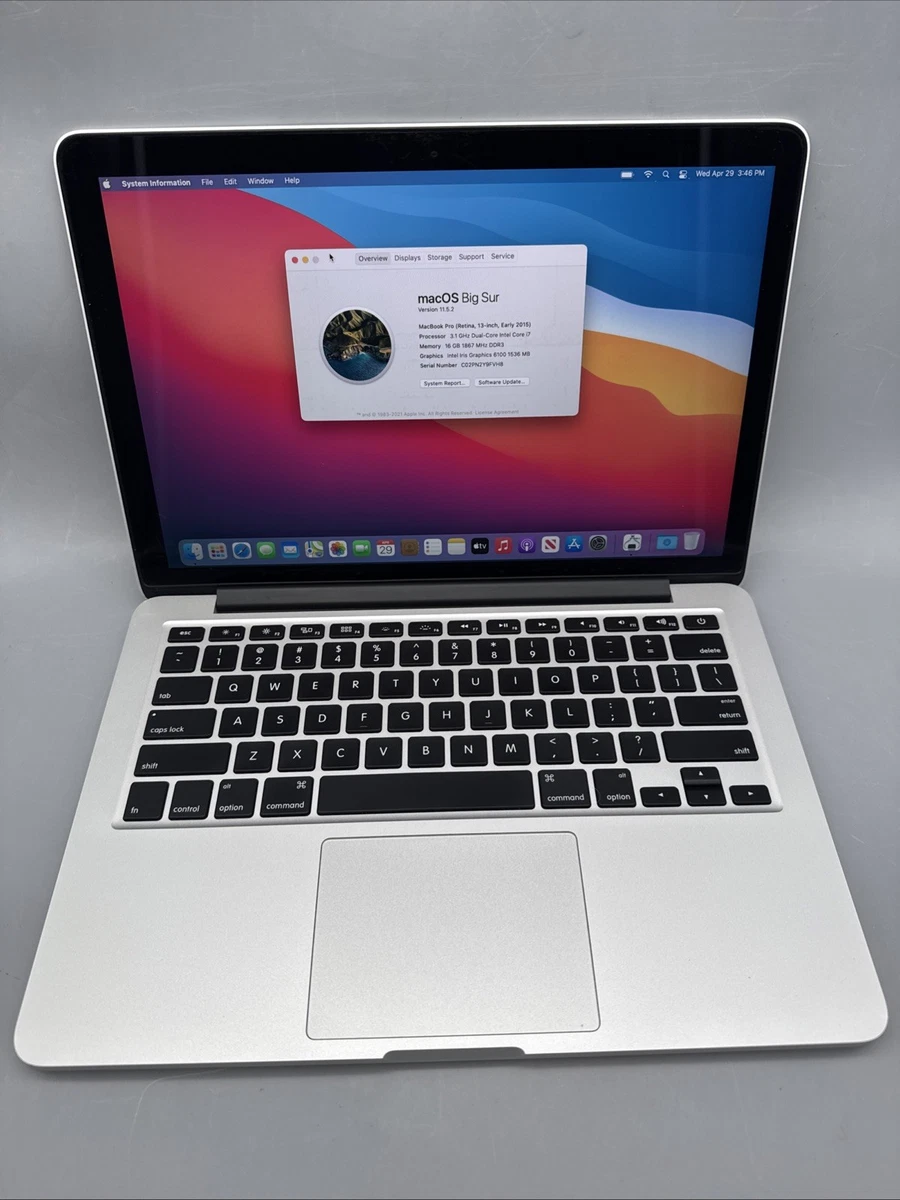 Apple MacBook Pro 13 in 2015 for sale | eBay