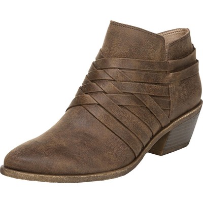 LifeStride Womens Prairie Zipper Booties Ankle Boots Shoes BHFO 8814