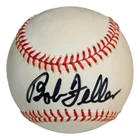 Bob Feller Signed Official American League Baseball PSA/DNA Cleveland 104828