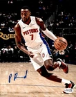 New ListingPaul Reed Signed Detroit Pistons 8x10 Photo JSA Witness COA