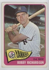 1965 Topps Bobby Richardson #115
