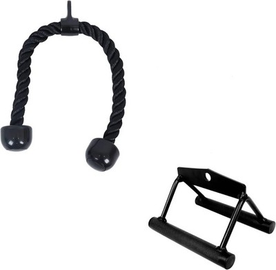 Tricep Press down Cable Attachment, LAT Pulldown Attachment, Weight Machine Acce
