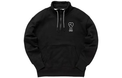 Puma x Ami Half Zip Sweatshirt Black