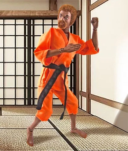 1:6 Karate Outfit: Orange (Vintage Style) for GI Joe 12" Figures EU-C13D